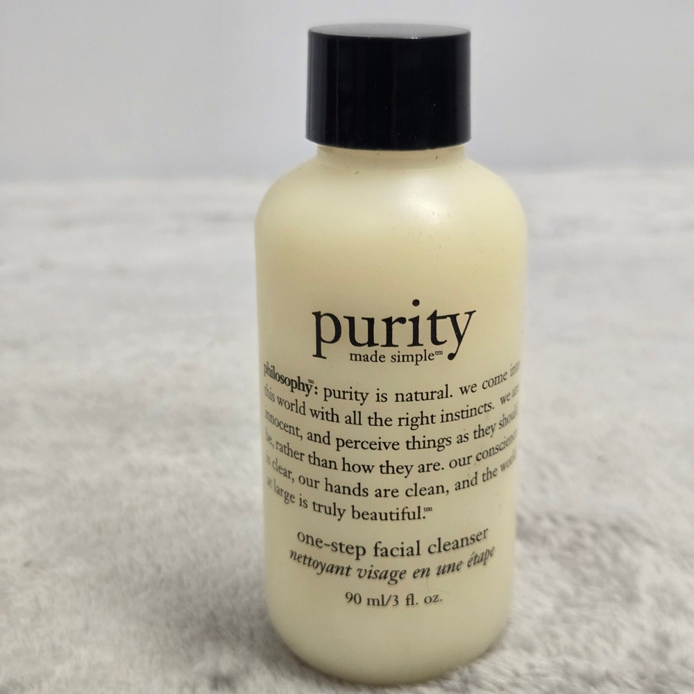 Philosophy Purity Made Simple One-Step Facial Cleanser 3 fl oz 90ml Travel Size